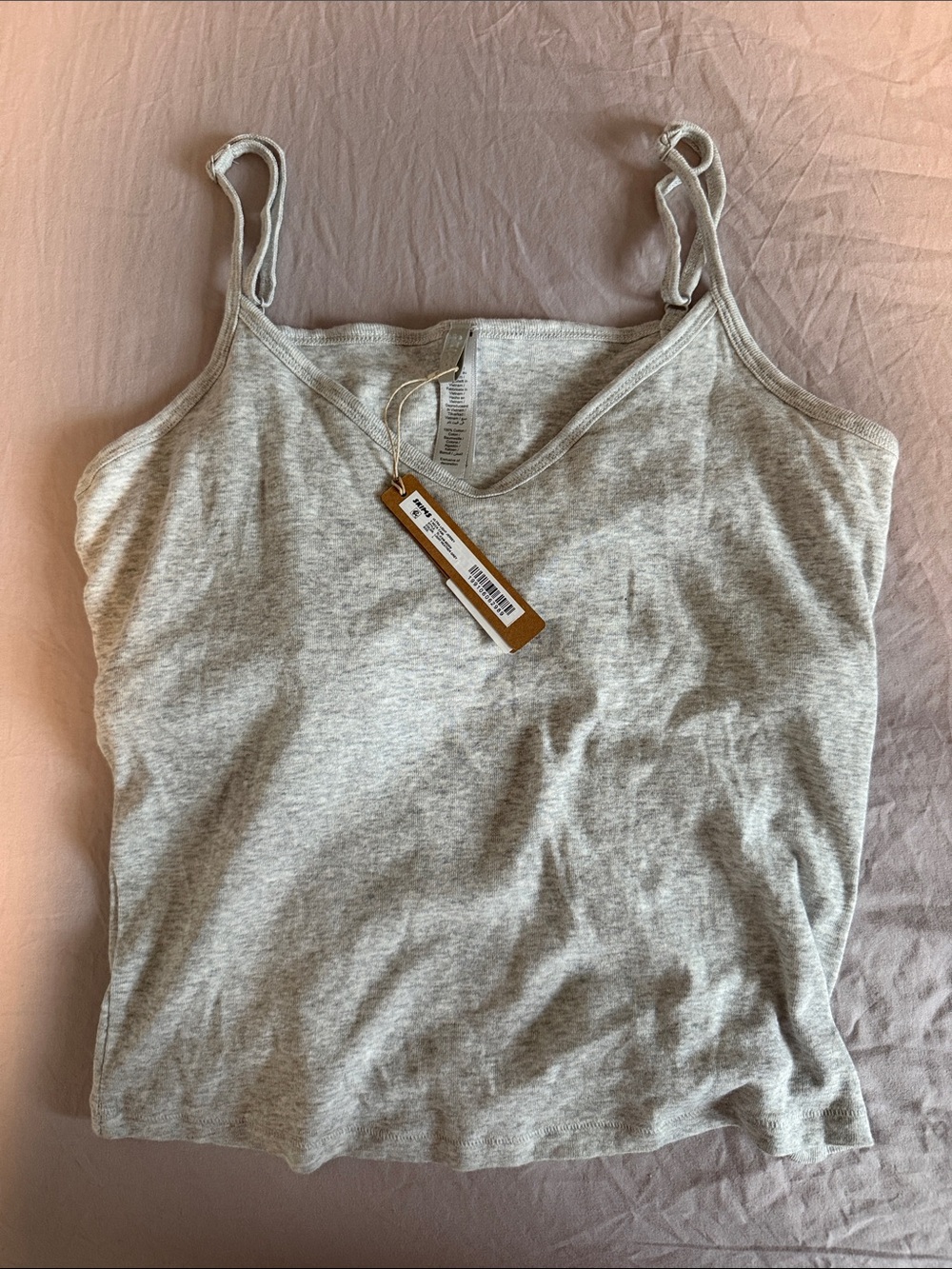 SKIMS ultra light jersey V-neck cami